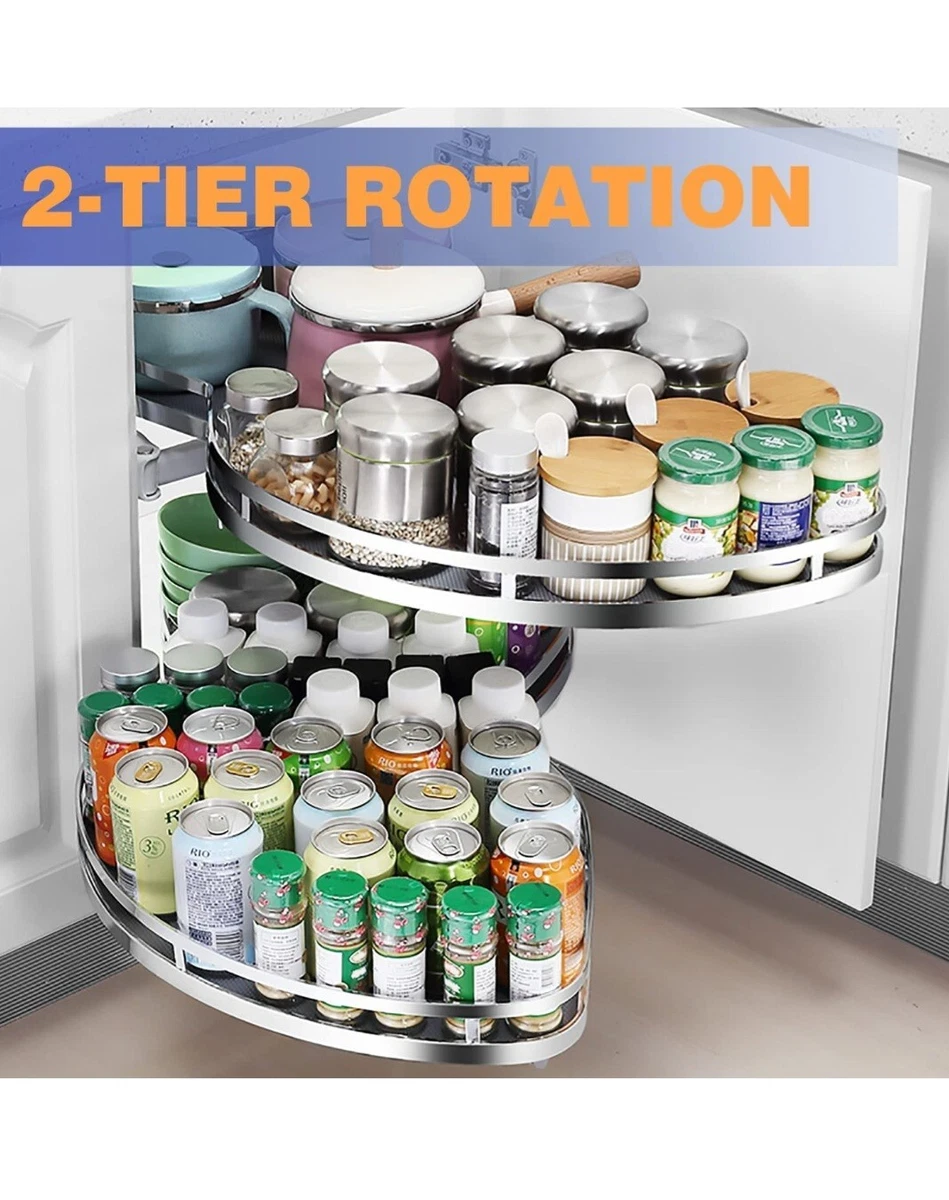 HAVEITS Blind Corner Pull Out Cabinet Organizer Soft Close Swing