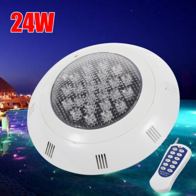 RGB Underwater LED Pool Light with Remote Control - Waterproof & Bright