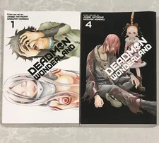 Deadman Wonderland Manga Volumes 1 & 2 Paperback Anime English Jinsei Kataoka
