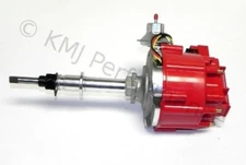 New Chevy Late Inline 6 Cylinder Six HEI Distributor 230 250 292 Red 65K Coil
