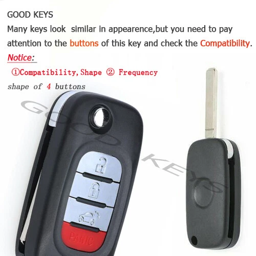 para Benz Smart Fortwo 453 Forfour 2015 2016 2017 controle remoto chaveiro de carro CWTWB1G767  - Imagem 4 de 4