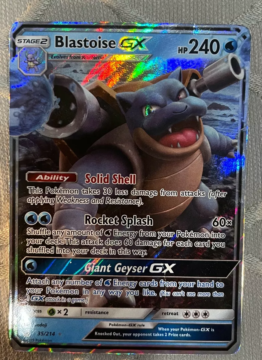 Squirtle - 33/214 - Blastoise GX Premium Collection Promo - Pokemon Singles  » Sun & Moon (Multiple Set) » Sun & Moon: Unbroken Bonds - Carta Magica  Montreal