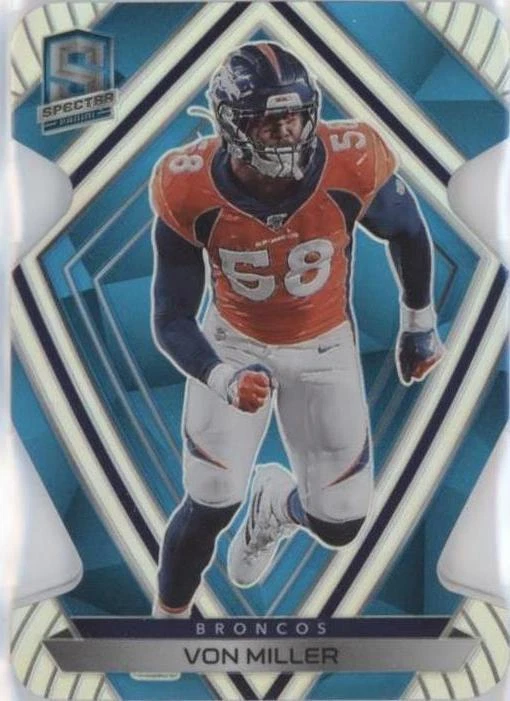 Neon Blue Prizm Die-Cut