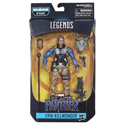 Figura militar Hasbro Marvel Legends Black Panther Wave 2: Erik Killmonger