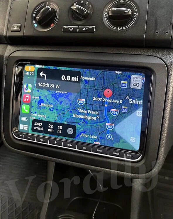 For 2007-2014 Skoda Fabia Head Unit Android 13 Apple CarPlay Stereo Radio Navi - image 3 of 4