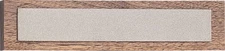 Eze-Lap Diamond Sharpener Sharpening FINE Surface Mounted Walnut Non-Skid Block