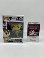 MARK HAMILL HAND SIGNED AUTOGRAPH LUKE SKYWALKER STAR WARS FUNKO POP +JSA COA