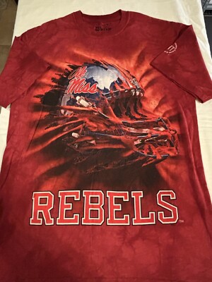   Ole Miss Rebels The Mountain Hotty Toddy Sz M Graphic T Shirt Cotton USA  