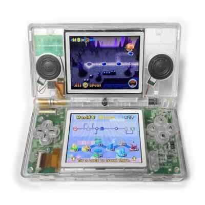 Clear Full Housing Shell Case Cover Replacement Repair Parts for DS Lite NDSL