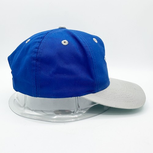 Gorra gorra vintage años 90 Dallas Cowboys Logo 7 Snapback azul gris NFL fútbol OSFA - Imagen 4 de 9