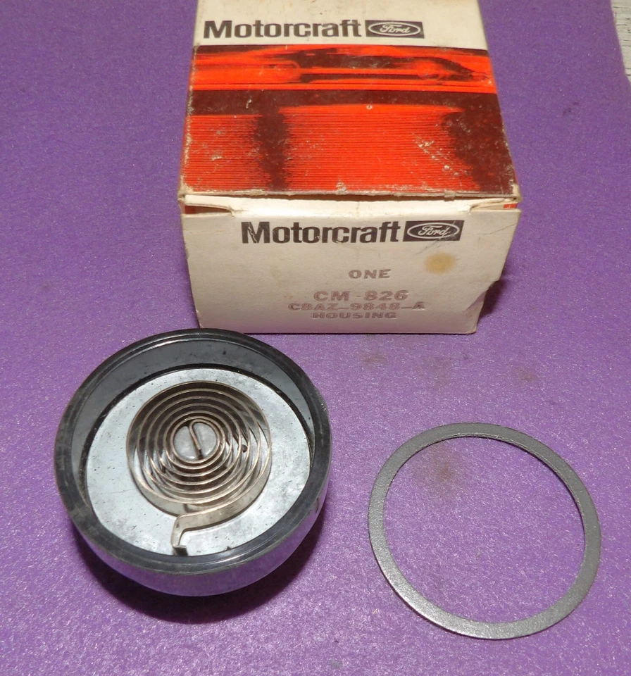 Ford Mustang Torino Cougar 1968 1969 nuevo en stock 302 GT 390 4V carburador carcasa obturadora Foto 3 de 3