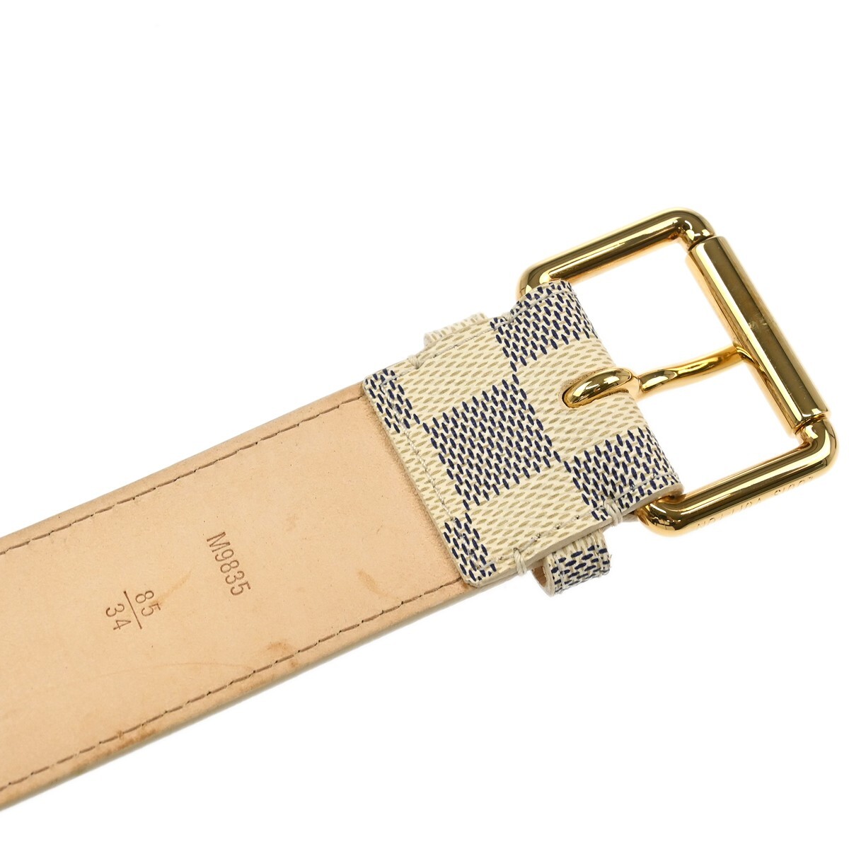 Louis Vuitton Damier Azur Ceinture Pochette Solo Bum Bag M9835V