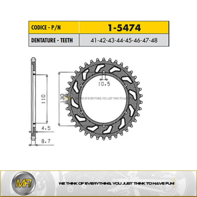 YAMAHA FZ6 Fazer 600 von 2004 bis 2009 STAHLKRONE SUNSTAR SCHRITT 530 - 47 ZÄHNE