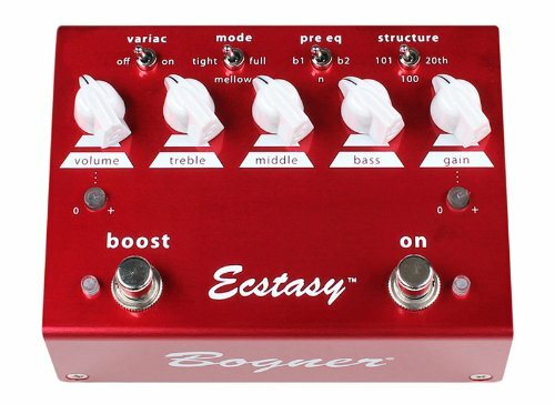 New Bogner Ecstasy Red Guitar Effector From Japan
