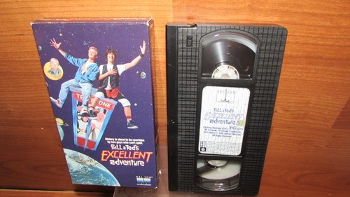 Vintage Bill & Ted's Excellent Adventure VHS Kassettenfilm 1989