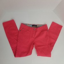 Mini Boden Girls 11Y Skinny Jeans Pink NWOT