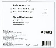 Klavierquartette Es-Dur & G-Dur | CD | Marian...