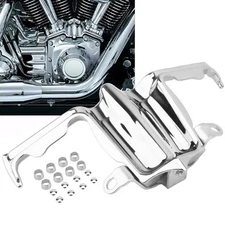 Chrome Tappet Lifter Block Accent Cover For Harley Tri Glide Street Road King