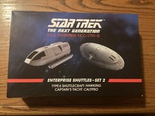 Star Trek The Next Generation U.S.S. Enterprise NCC-1701-D Shuttles Set 2