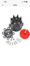 Msd 84336 Hei Distributor Cap And Rotor Kit Black