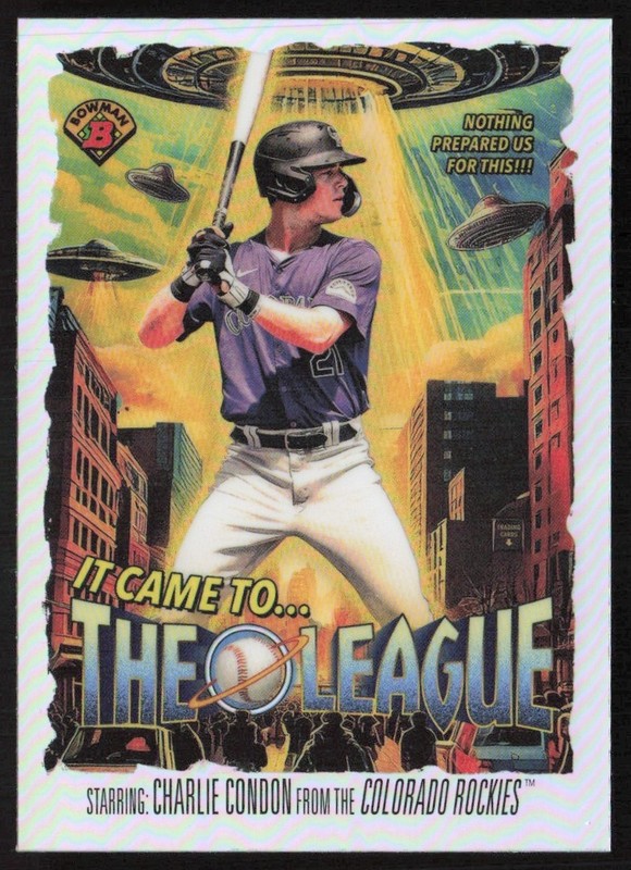 2025 Bowman Chrome It Came To The League Charlie Condon #IT-7 GS1