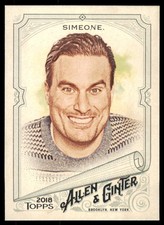 2018 Topps Allen & Ginter Steve Simeone #149