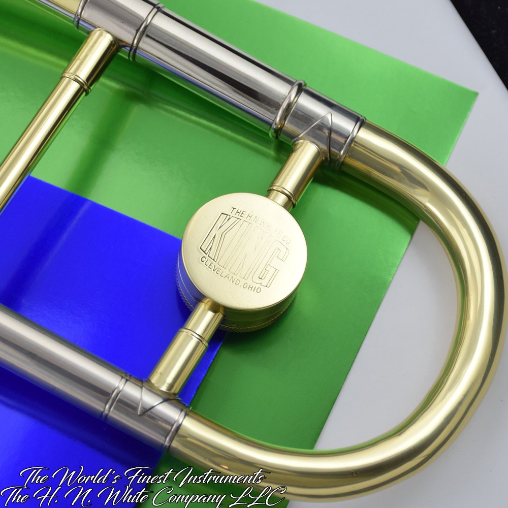 1954 Vintage King H. N. White 2B Liberty Trombone New Copper