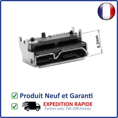 Connecteur à souder Port Micro USB 3.0 Type B Femelle pour disque dur externe - Photo 1/4
