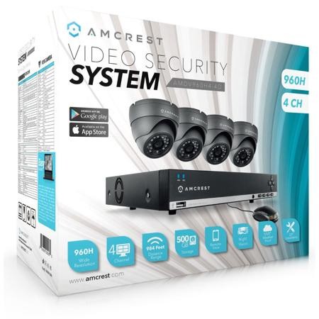 With 4 Dome Cameres Amdv960h4-4d (/rt...