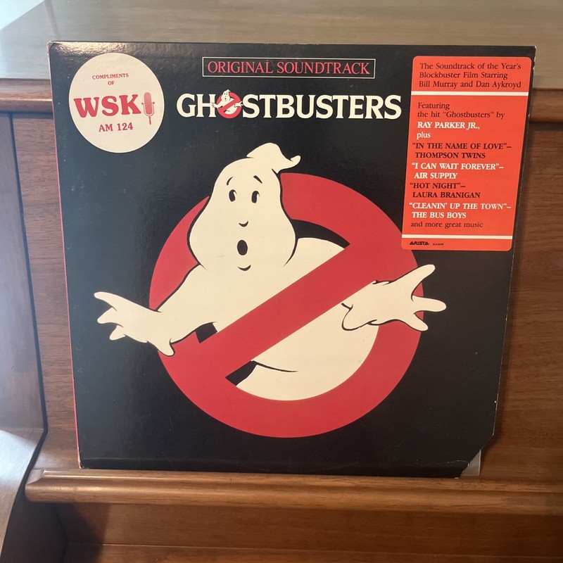 McDonalds 1988 Ghostbusters Promo Vinyl Record
