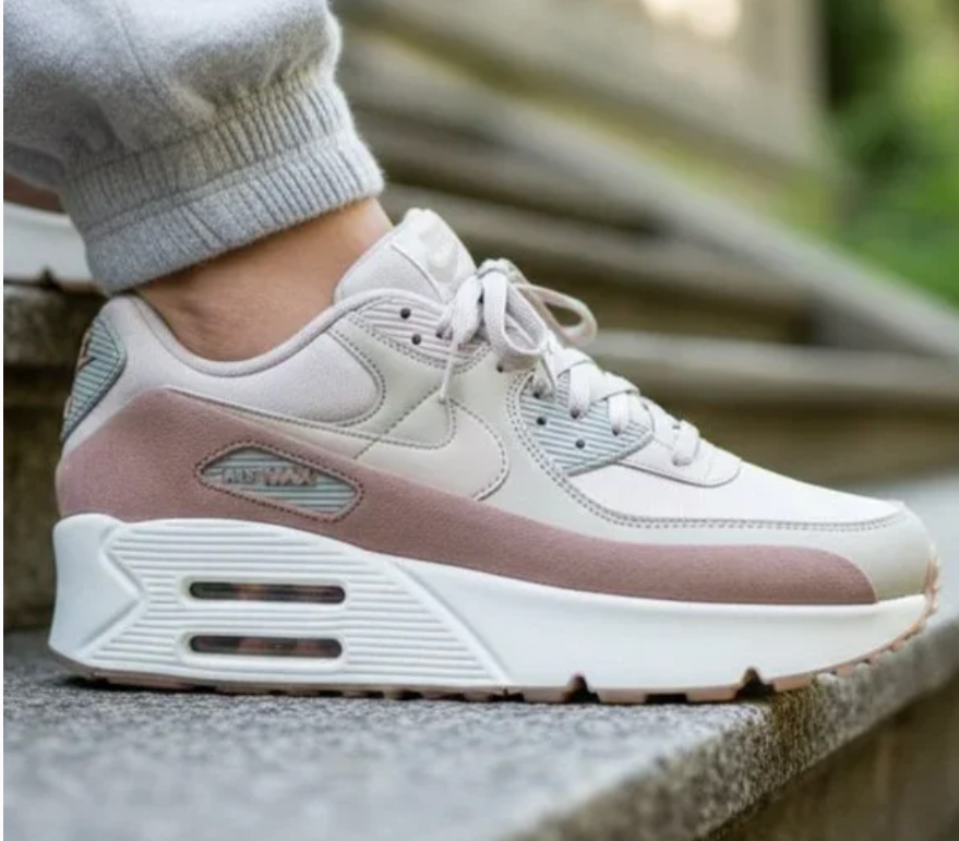 NIKE AIR MAX 90 LV8 PLATFORM Casual Womens Sneaker Shoes size 8