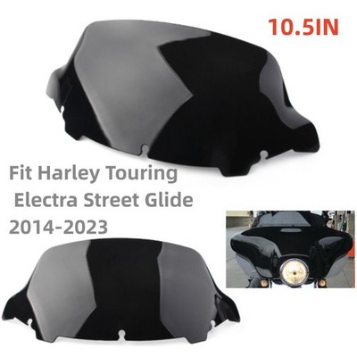 Windshield Windscreen For-Harley 10'' Touring Street Electra Glide Street Glide
