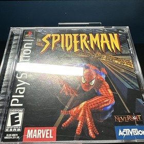 Spider-Man (PlayStation 1 PS1) Complete CIB Tested Working with Reg