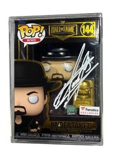 Undertaker WWE Signed #144 Fanatics Exclusive Hall of Fame Funko Pop! Figurine