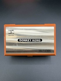 Nintendo Donkey Kong Game & Watch Box Set (DK-52) 1982 **SEE PHOTOS FOR SCREEN**