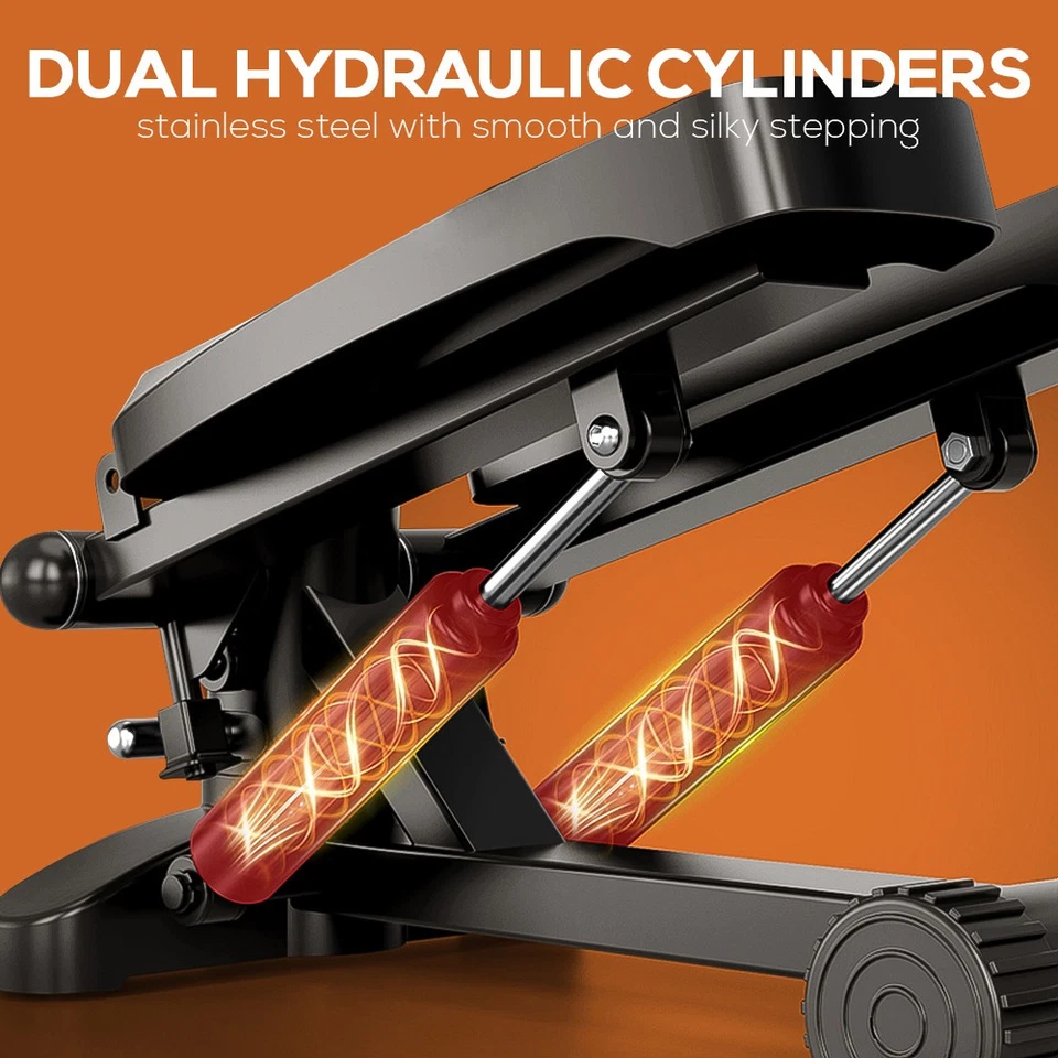 Mini Stepper Ejercicio Ejercicio Entrenamiento Máquina Hogar Cardio Compacto Fitness Pantalla LCD Reino Unido - Imagen 2 de 4