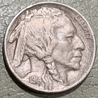 1914 Buffalo nickel, nice original XF/AU Condition Coin