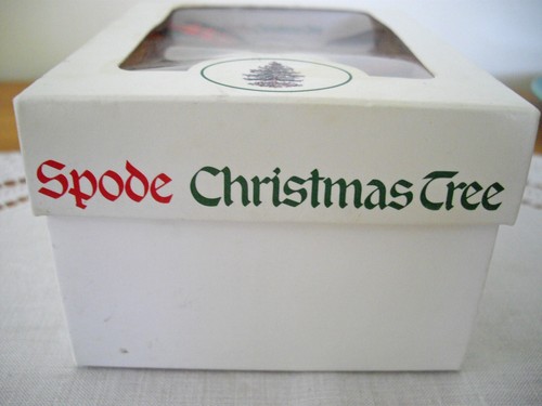 Spode Christmas Tree Ornament TEAPOT w/ Box ~ - Picture 7 of 9