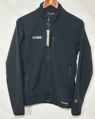 Marmot Women’s Medium Full Zip Black Tempo Jacket Logo