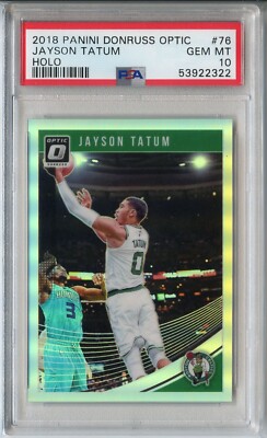 Panini Optic Jayson Tatum テイタム RC ホロカード Panini Optic