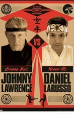 Trends International Cobra Kai - Versus Wall Poster, 22.375” X 34”