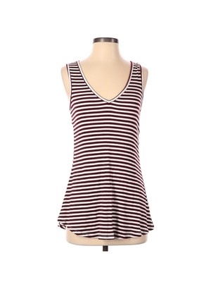 Jane and Delancey Women Red Tank Top S 