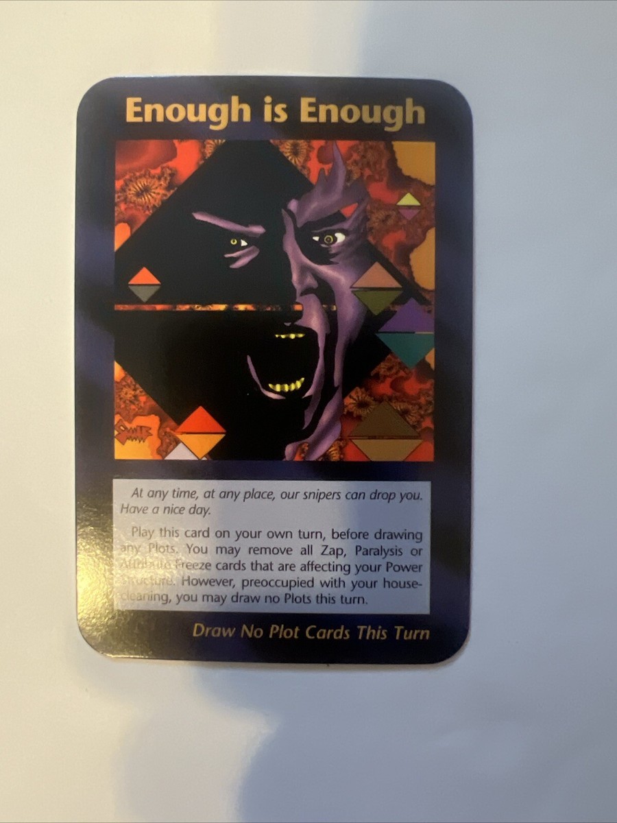 Enough Is Enough (Donald Trump Assassination Card) | eBay