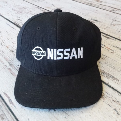 Vintage 90s Nissan Logo Snapback Hat Frontier Cap by Forte Gear