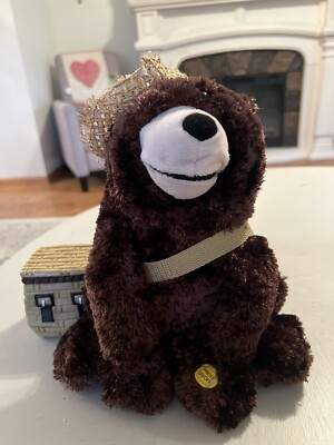 Gemmy Dancing Fishing Bear and Friends - Sings Drift Away & Under the Boardwalk