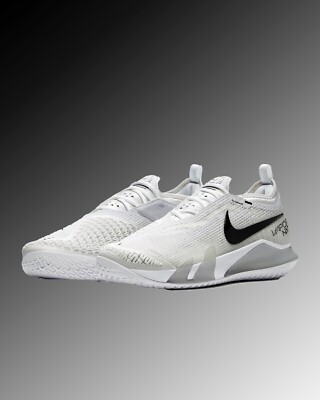 Nike React Vapor NXT HC Tennis Shoes CV0724-101 White/Grey/Black