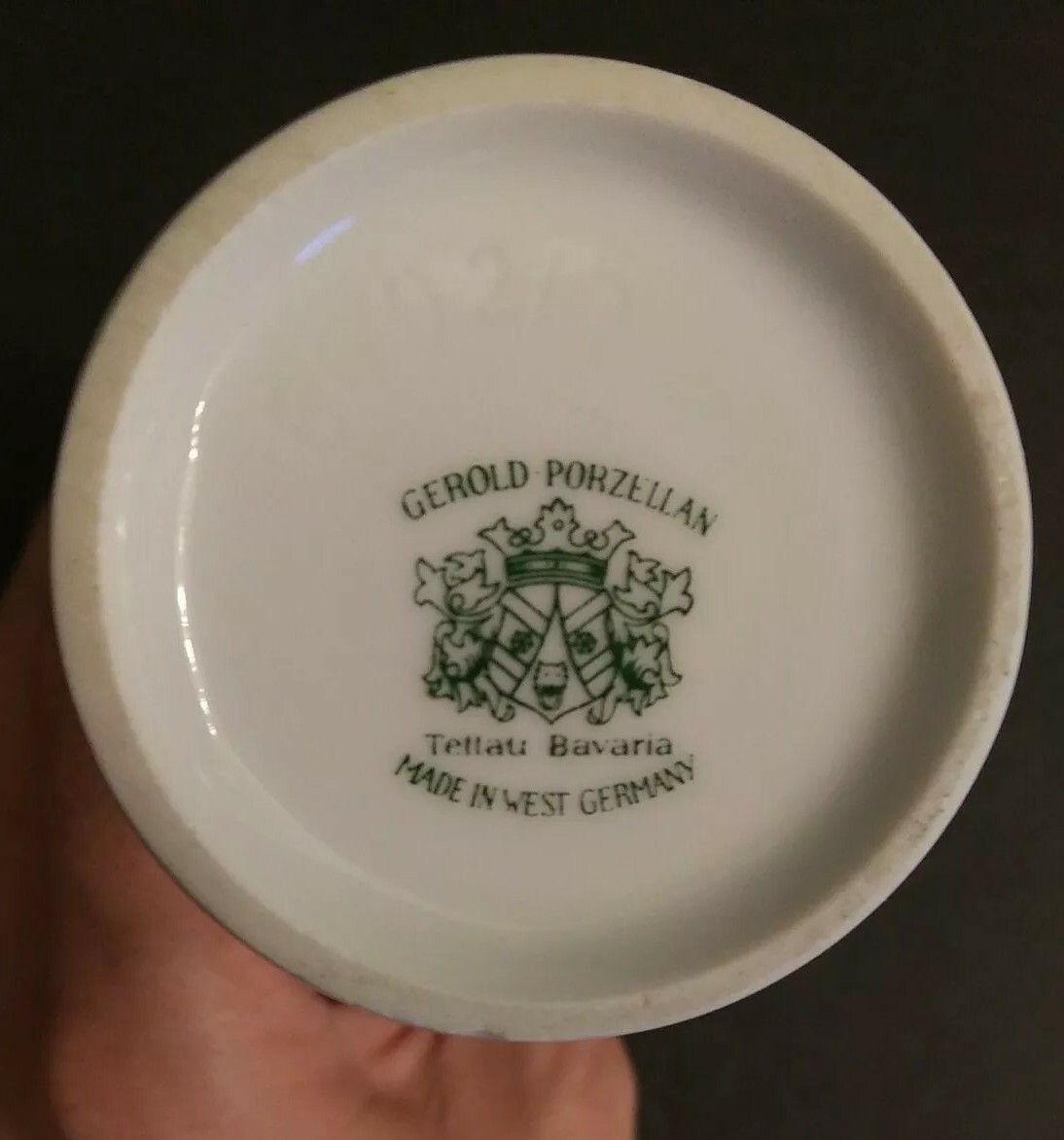 Gerold Porzellan Bavaria 食器 Gerold Porzellan Bavarian Porcelain White Pitcher, Floral