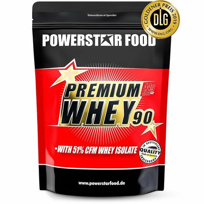 PREMIUM WHEY 90 | 90% Protein i.Tr. | 55% Isolat | Nr.1 CFM Eiweiß Pulver | 850g