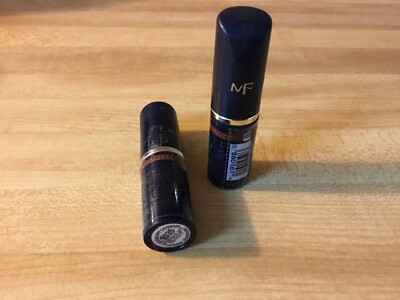 2 Max Factor Lasting Color Lipstick 1035 Legendary Lavender New (1 Damaged Tip)