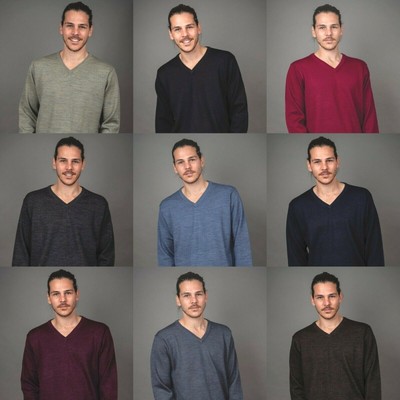 V Neck Jumper Pullover Knit Knitwear 